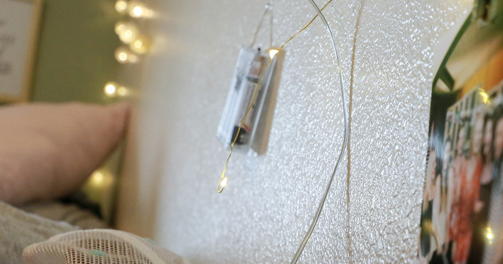 Blog Header: Battery Operated String Lights