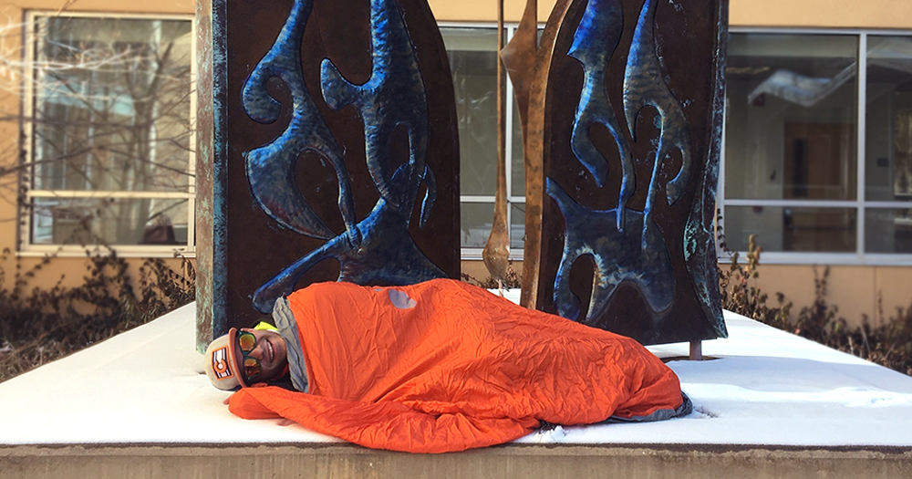 Blog Header: Library Quad. Cold Concrete