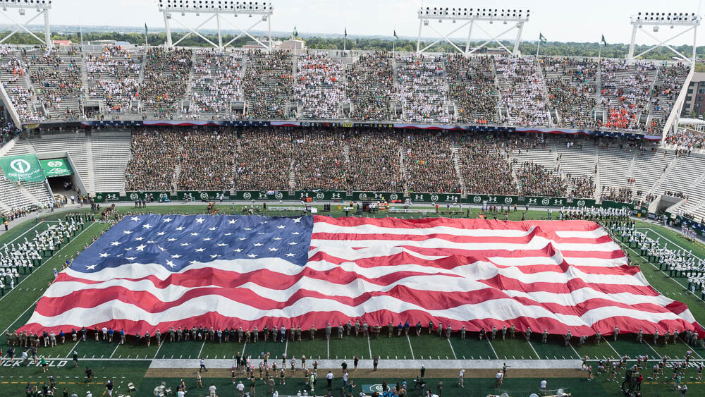 Military Appreciation at Canvas Stadium at CSU