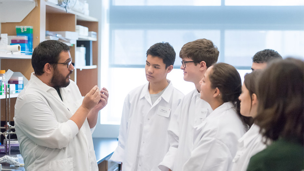 Students learn about CSU's tuburculosis research