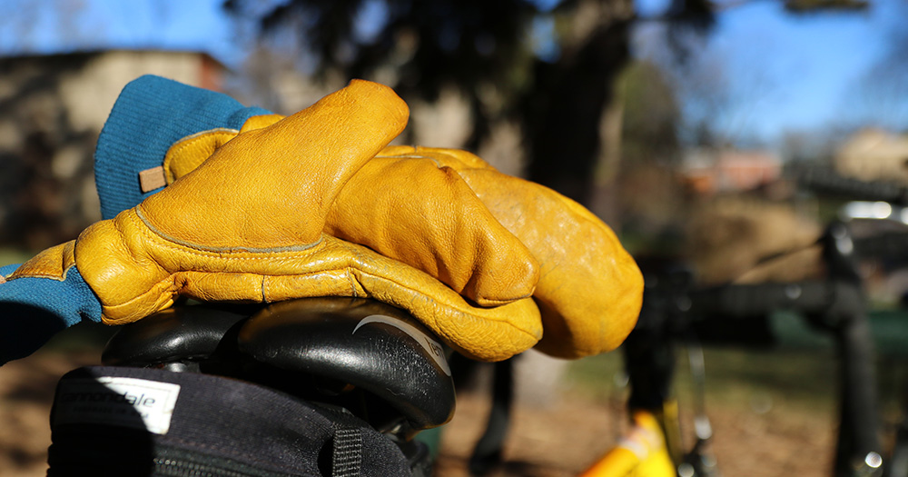 Get a pair of gloves for the colder months.