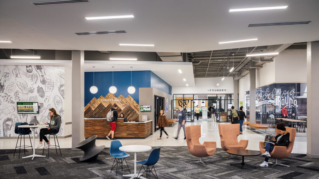 Corbett Hall interior