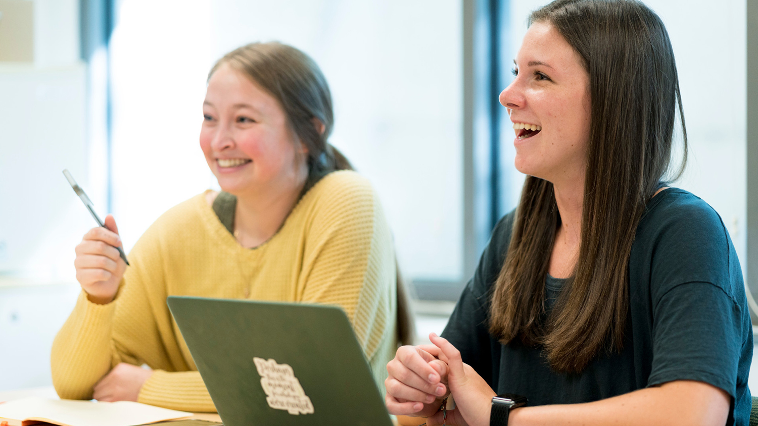 Communication Studies students engage in a classroom