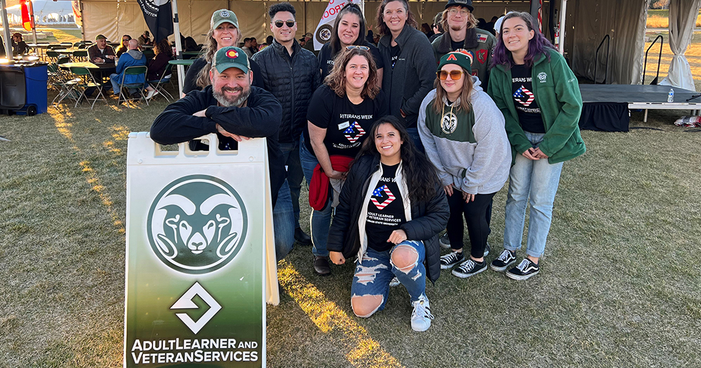 group shot adult learner and veteran services