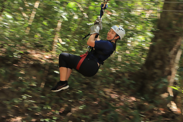 Ames ziplining