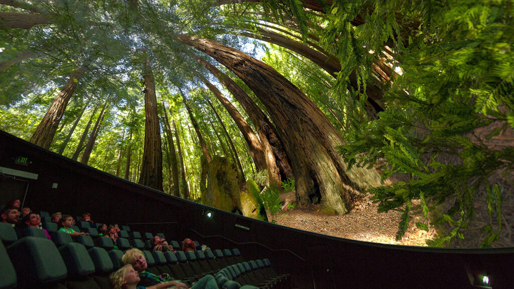 The Dome Theater inside Fort Collins' Museum of Discovery