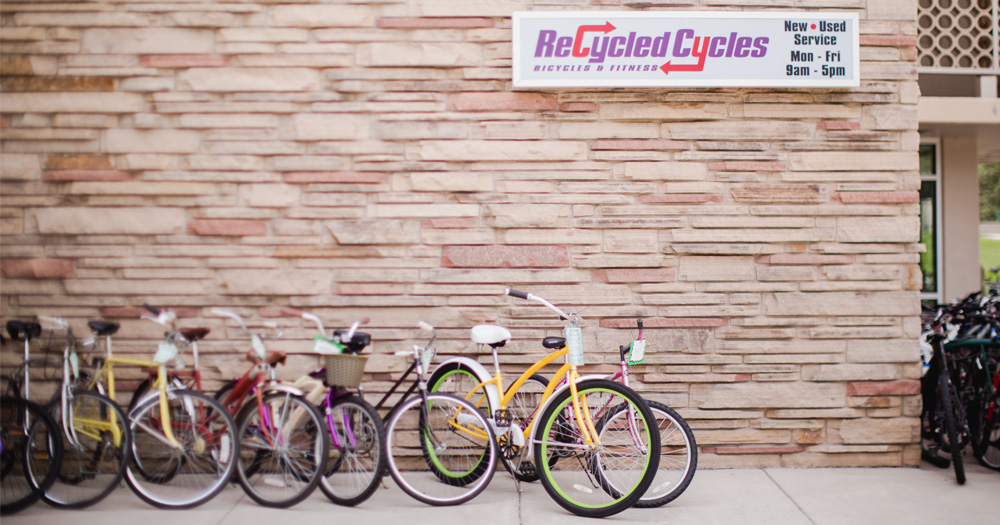 Blog Header: Recycled Cycles