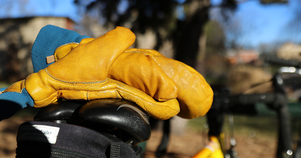 Get a pair of gloves for the colder months.