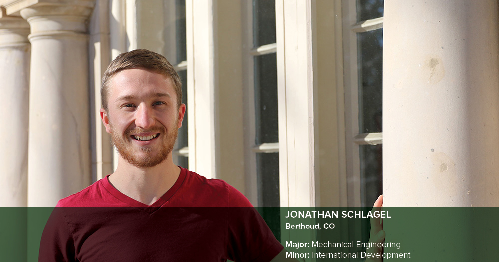 Jonathan Schlagel, CSU Boettcher Scholar