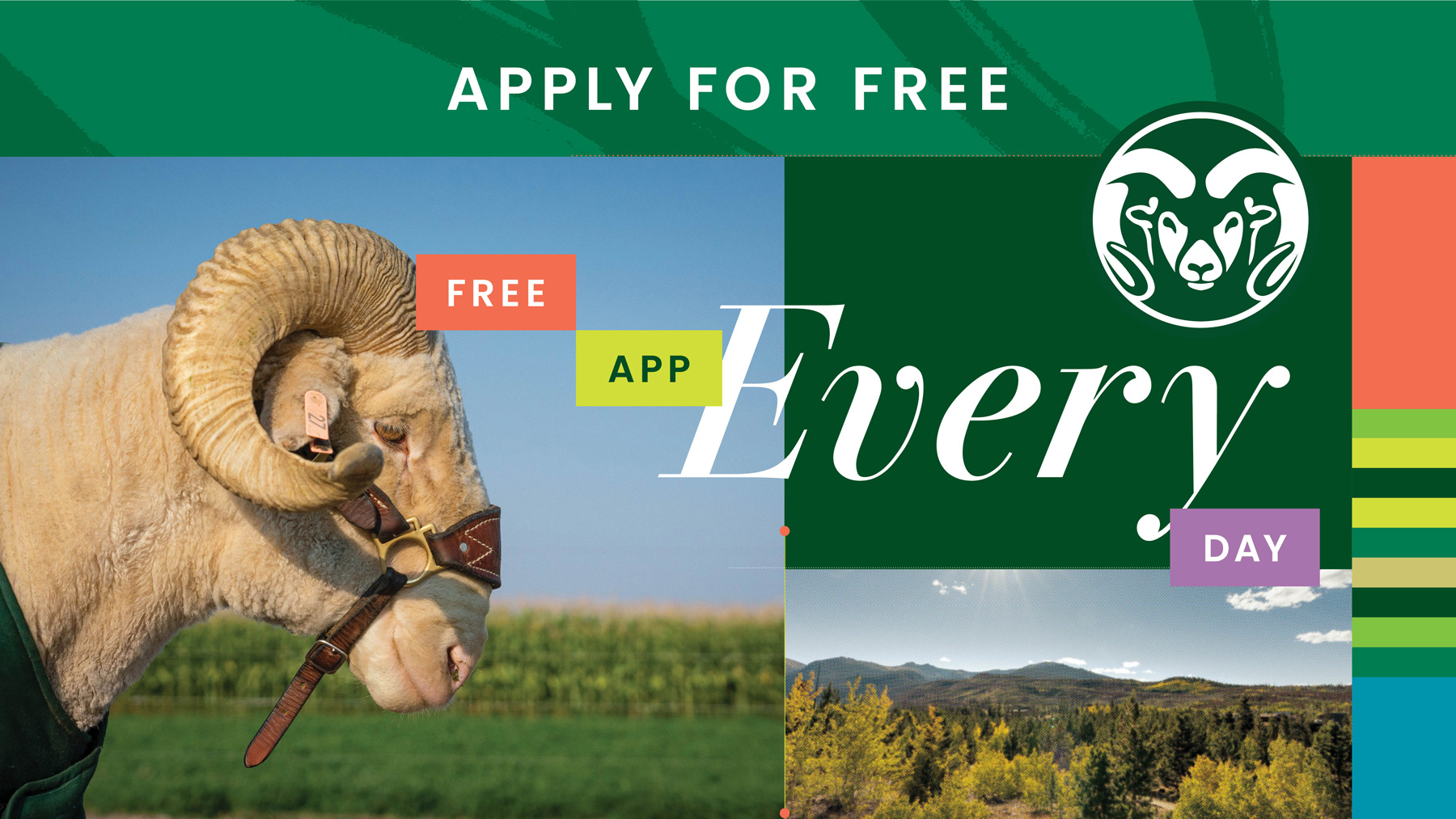 Apply for free. Free App Every Day.