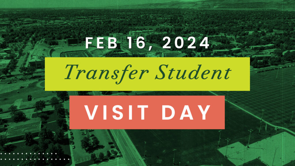 February 16 2024, Transfer Student Visit Day