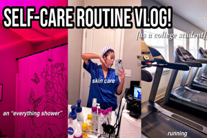 Thumbnail of Amanda's self-care routine.